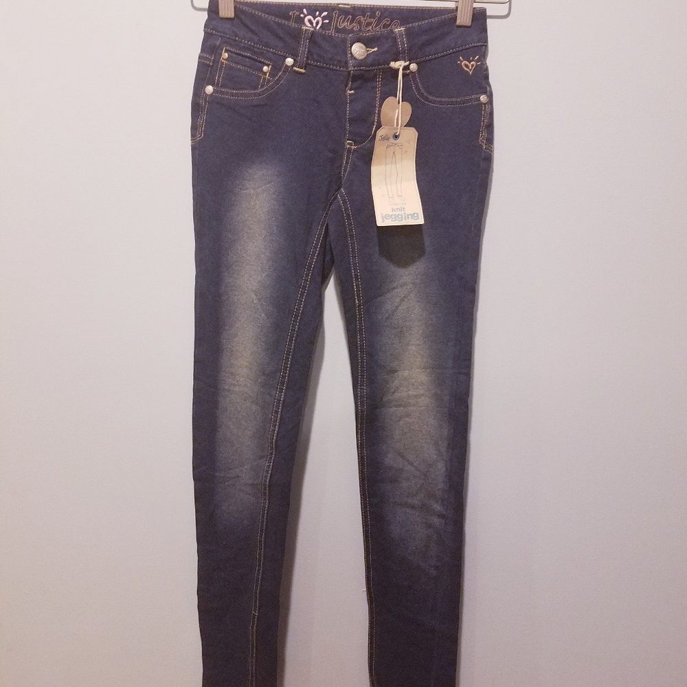 Justice Simply Low knit jeggings
